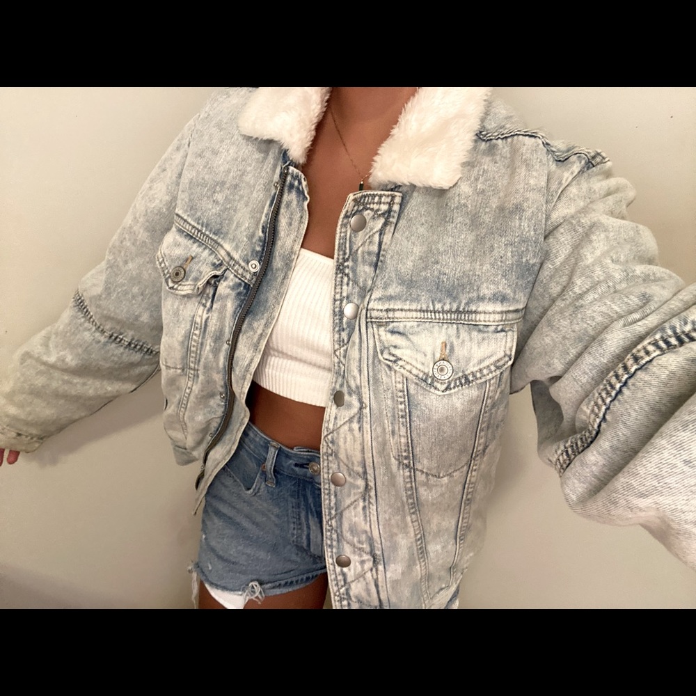 heavy layered demon jacket!